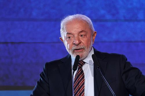 O presidente Luiz Inácio Lula da Silva