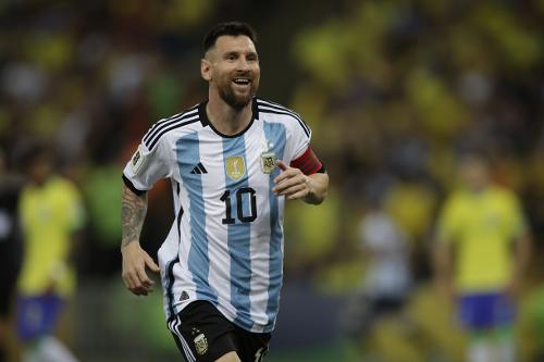 Lionel Messi, atacante da Argentina