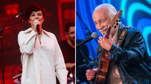 Cais das Artes recebe Fernanda Takai e Roberto Menescal