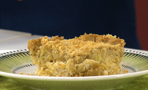 Empadão de frango com creme de milho