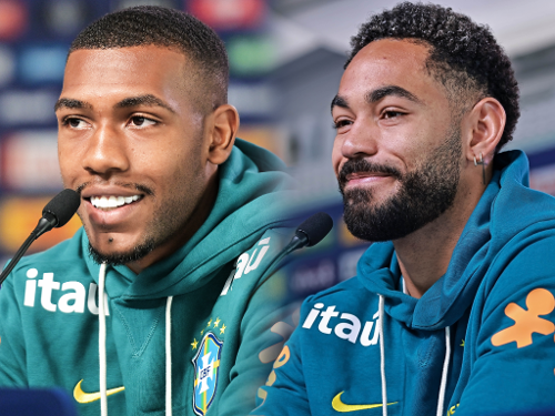Rayan e Matheus Cunha