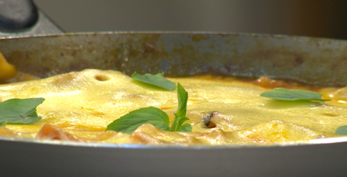 LASANHA DE FRIGIDEIRA VEGETARIANA