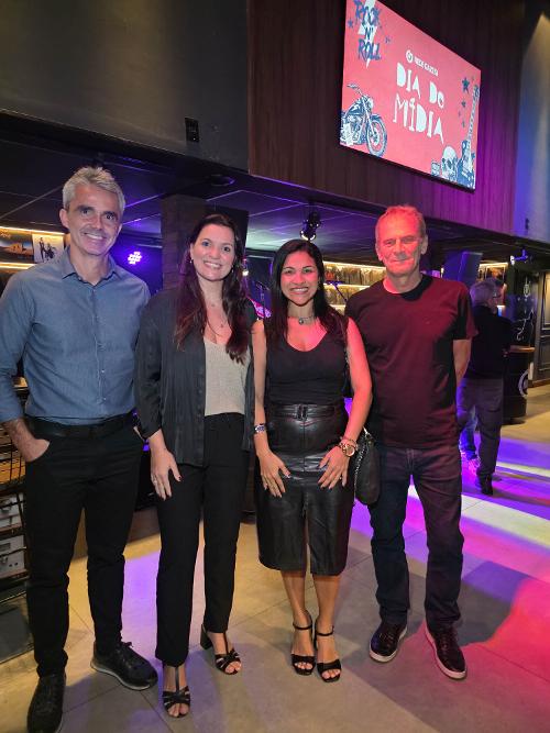 Bruno Passoni, Leila Marchesi, Haiane Rocha (MP) e Marcello Moraes