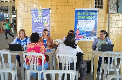 Atendimento do Sine do Terminal de Laranjeiras