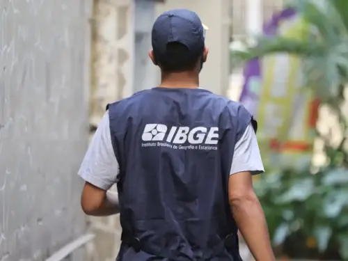 Trabalho de agente censitário do IBGE
