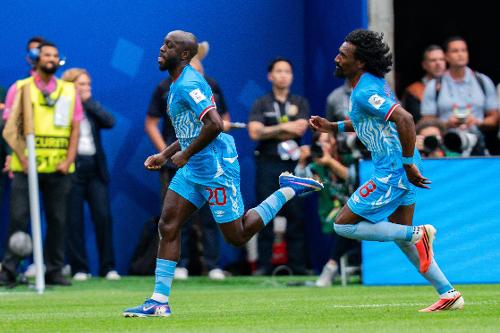 Yoane Wissa marcou o primeiro gol da RD Congo na história das Copas