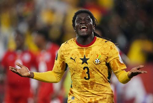 Yirenkyi marcou o gol da vitória de Gana nos acréscimos contra o Panamá