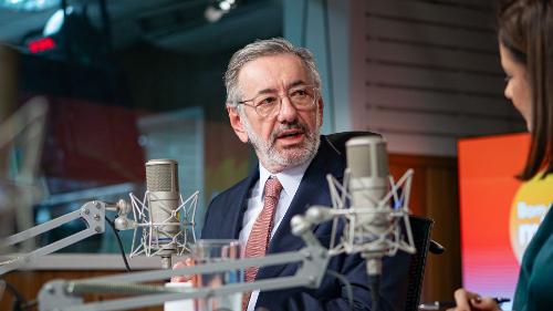 Ministro Márcio Elias Rosa no programa "Bom Dia, Ministro".