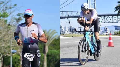 Triatleta capixaba Marcio Moreira Cunha