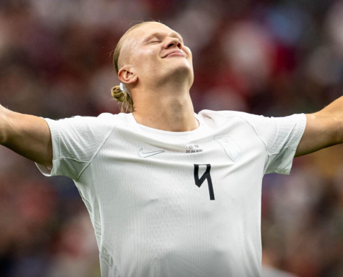Haaland marca seu quinto gol na Copa do Mundo