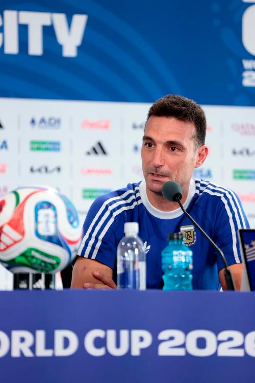 Lionel Scaloni, treinador da Argentina