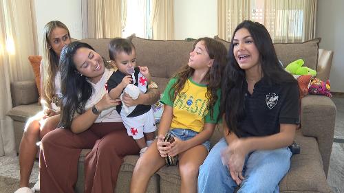 Família do Bebê Rayan, pequeno vascaíno