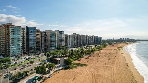 Mata da Praia vista da Orla de Camburi