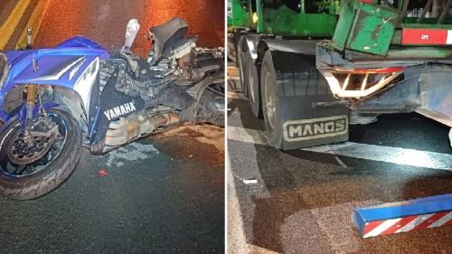 Acidente aconteceu na segunda-feira (13).
