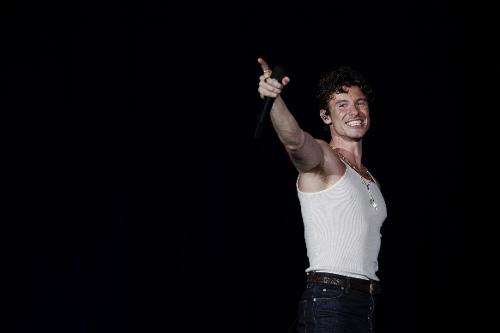 Shawn Mendes vai à feira com Bruna Marquezine e os sogros