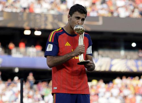 Rodri foi o melhor jogador da Copa