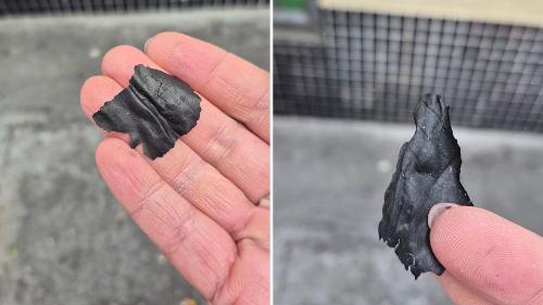 Cinzas do incêndio do TJ em Jardim Camburi