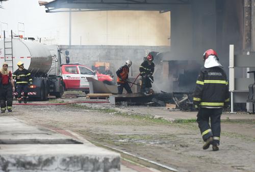 Incêndio destrói Arquivo Geral do Ttribunal de Justiça do ES