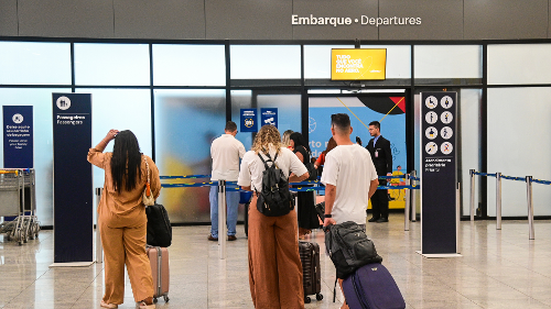 Aeroporto de Vitória registra quase 2 milhões de viajantes no primeiro semestre de 2026