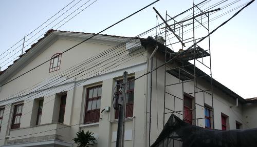 Obras no CMEI Ernestina Pessoa, Vitória