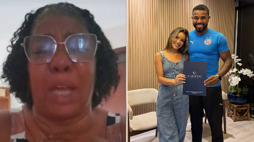 Mãe de Davi Brito cai aos prantos ao descobrir casamento pelas redes