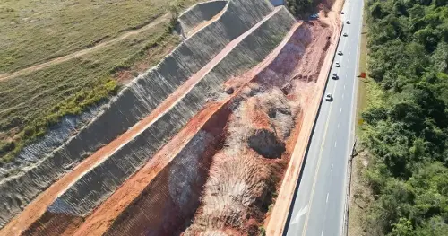 O serviço será realizado no quilômetro 224 e integra as obras de duplicação da rodovia
