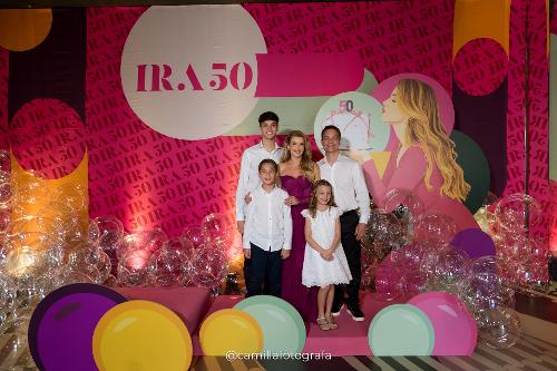 Iracema e André Serafim com os filhos Lucas, Lorenzo e Luisa