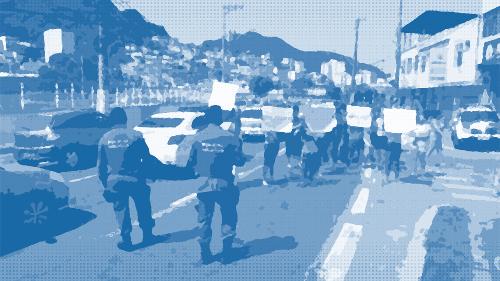 Protesto contra ataque na Ilha do Príncipe