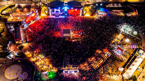 Festival Movimento Cidade, realizado no Parque da Prainha, em Vila Velha