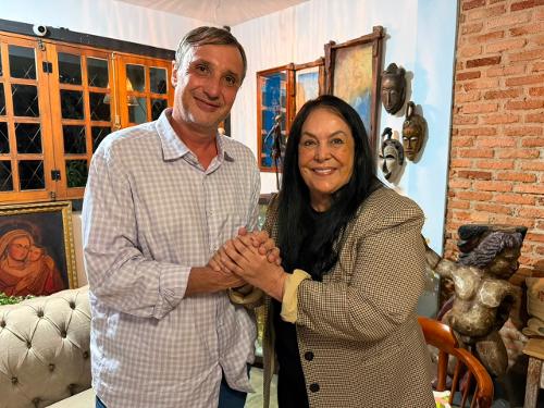 Érico Orletti e Rose de Freitas