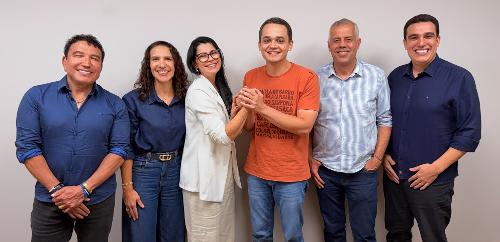 Magno Malta, Maguinha Malta, Bispa Eliane Leal (vice), Lorenzo Pazolini, Evair Melo e Erick Musso