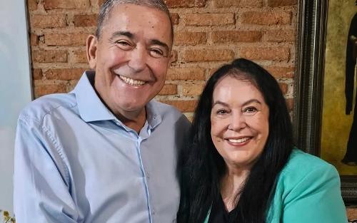 Marcus Vicente e Rose de Freitas