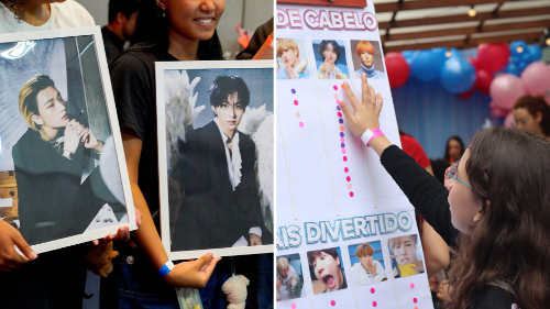Fãs de Stray Kids se reúnem em Vila Velha antes do Rock in Rio