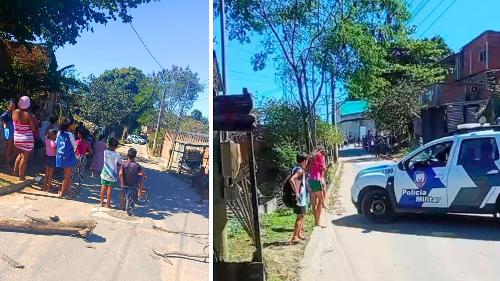 A criança foi atropelada na manhã desta quarta-feira (20)