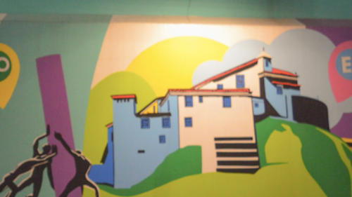 Convento da Penha representa o Espírito Santo no mural "Brasil em São Paulo"