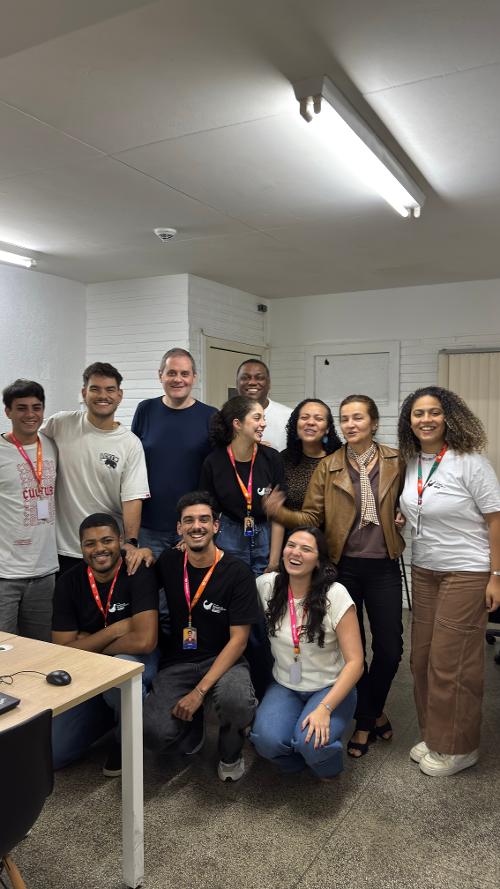 Geraldo Bruno e residentes