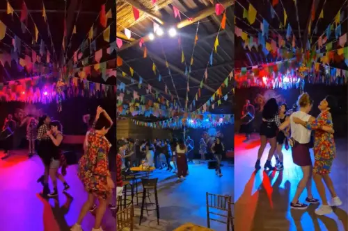 Imagens da festa Colanella realizada no ano passado na Serra