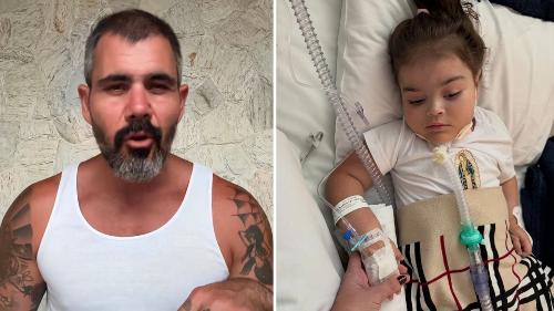 Maria Guilhermina, filha de Leticia e Juliano Cazarré, tem uma doença rara