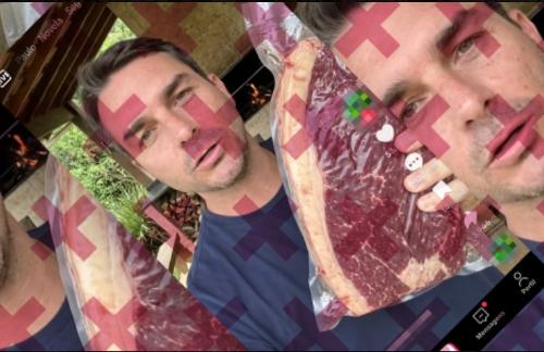 Vídeo com IA mostra Flávio Bolsonaro prometendo salário mínimo de R$ 3 mil