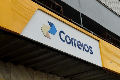 Agência do Correios na Avenida Jerônimo Monteiro, Glória, Vila Velha