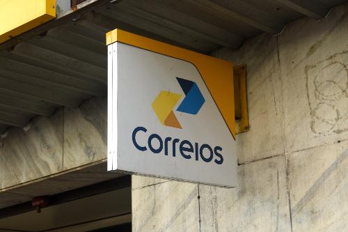 Agência do Correios na Avenida Jerônimo Monteiro, Glória, Vila Velha