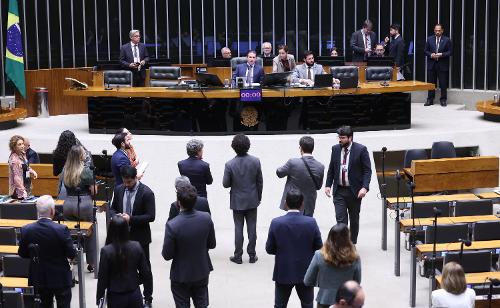 Sessão no Câmara dos Deputados