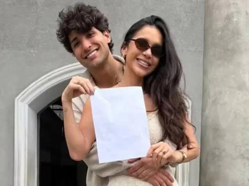 Ex-BBB capixaba Gizelly Bicalho se casa com Cauê Fantin