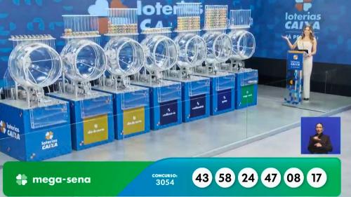 Mega-Sena 3054: veja os números sorteados neste domingo (6)