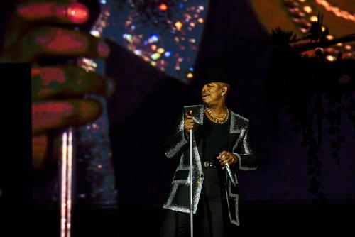 O artista Ne-yo se apresentou no palco Sunset do Rock in Rio 2026 cantando seus maiores sucessos neste domingo (06)