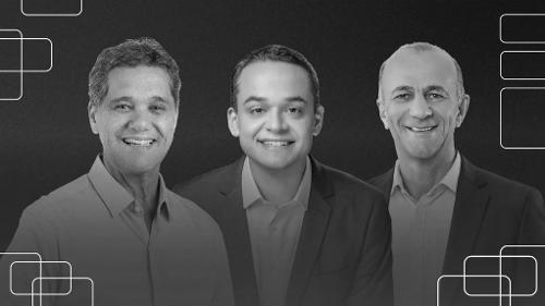 Ricardo Ferraço, Lorenzo Pazolini e Helder Salomão foram convidados a participar do debate