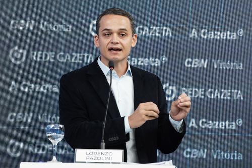 Debate CBN e A Gazeta com os candidatos ao governo do ES, Lorenzo Pazolini, Helder Salomão e Ricardo Ferraço