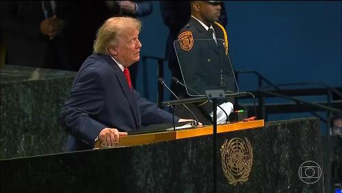 Na Assembleia Geral da ONU, Trump espalha ameaças, fala em aniquilar o Irã e em voltar a usar força militar na América Latina