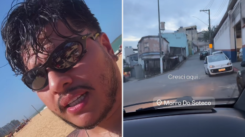 Mítico relembra infância em Vila Velha e mostra praias e bairros nas redes sociais