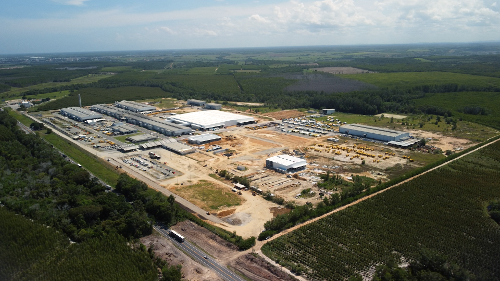 Fábrica da Marcopolo em São Mateus
